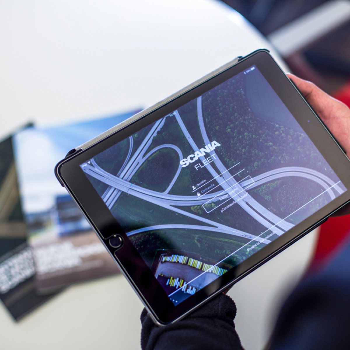 Scania Fleet Management -sovellus
