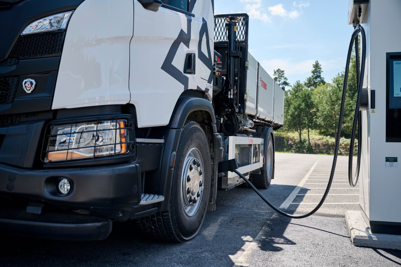 Recharge active pour camions