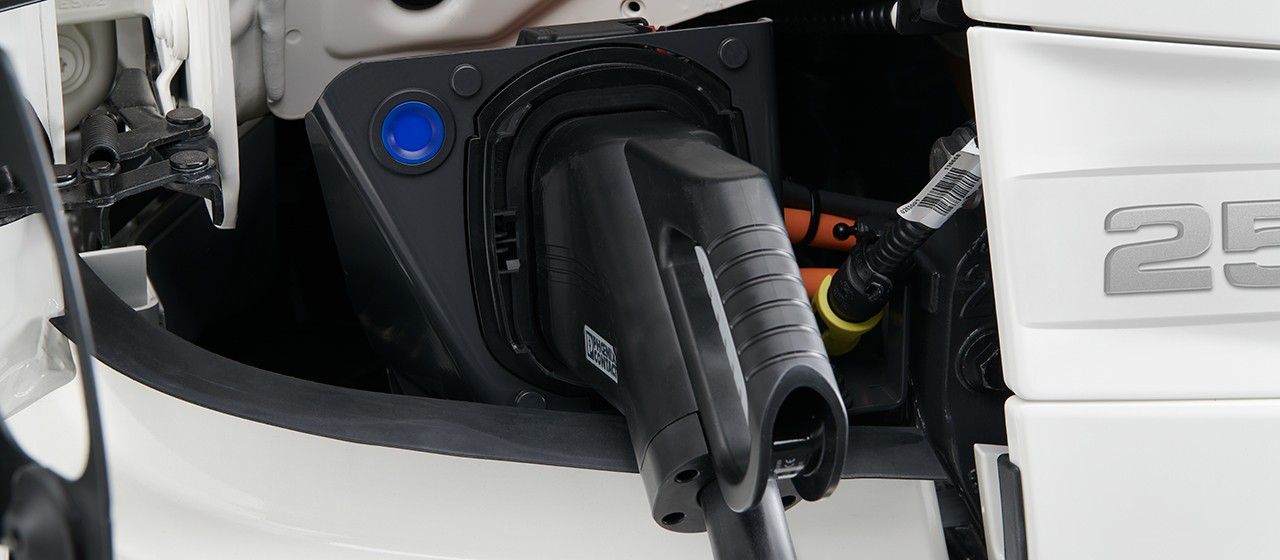 Scania 25 L BEV carregamento rápido