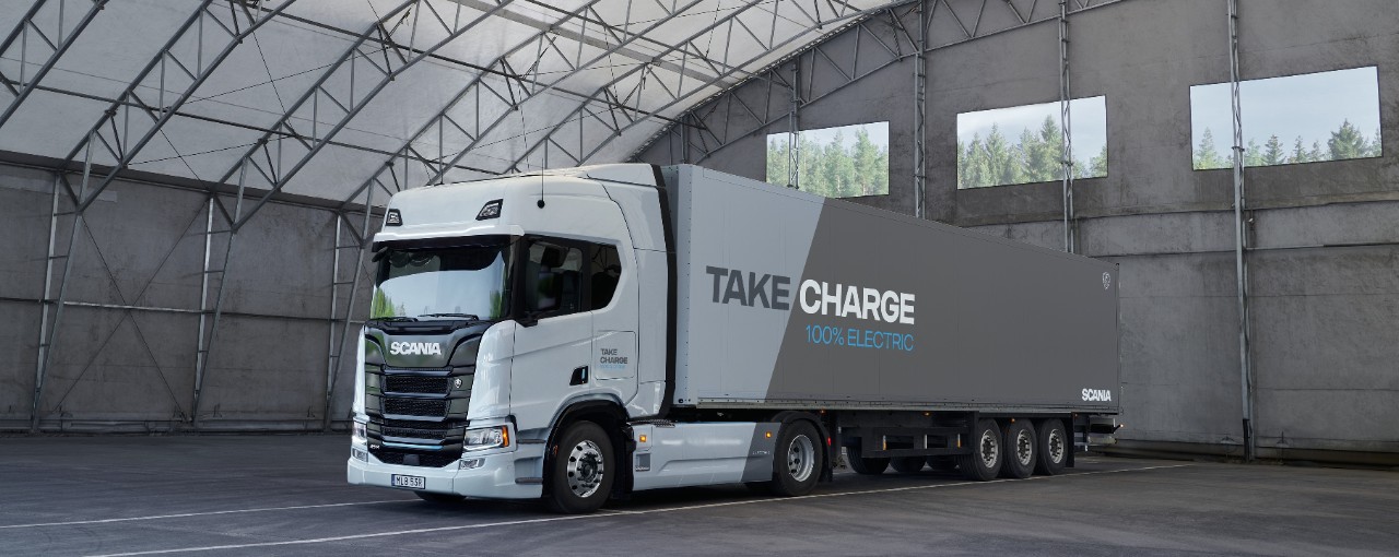 Elektrisk lastbil fra Scania