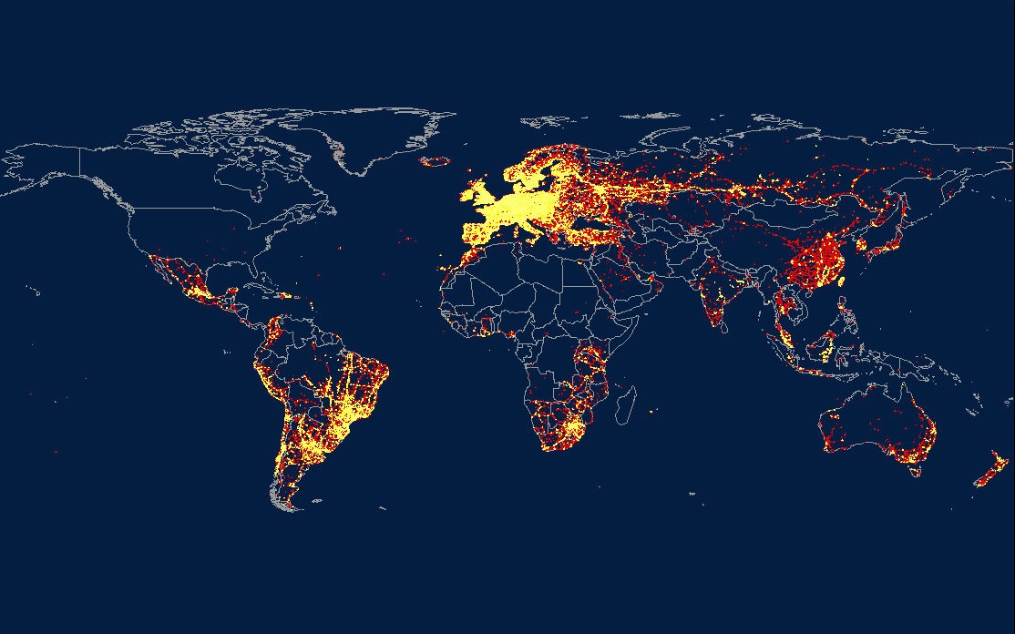 Heatmap Scania vehicles