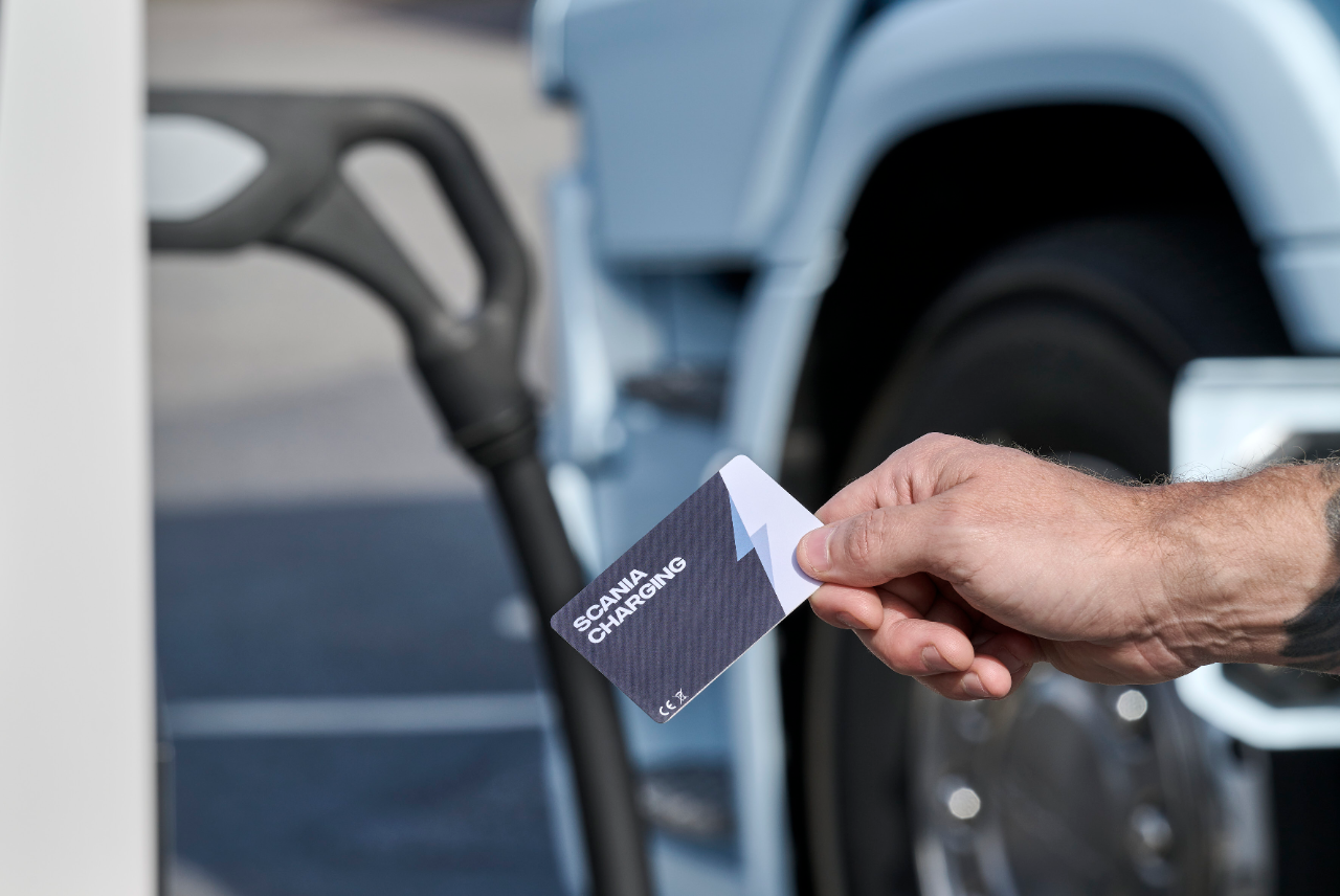 Scania charging access card