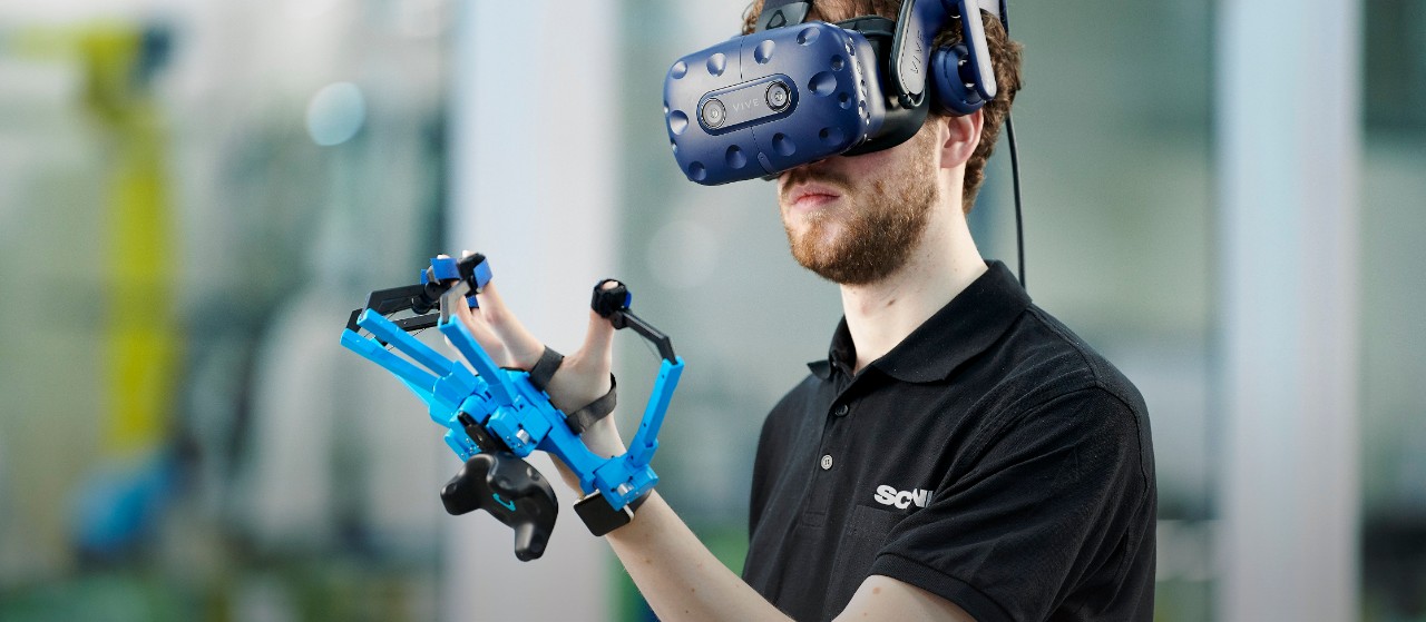 Testing VR technology