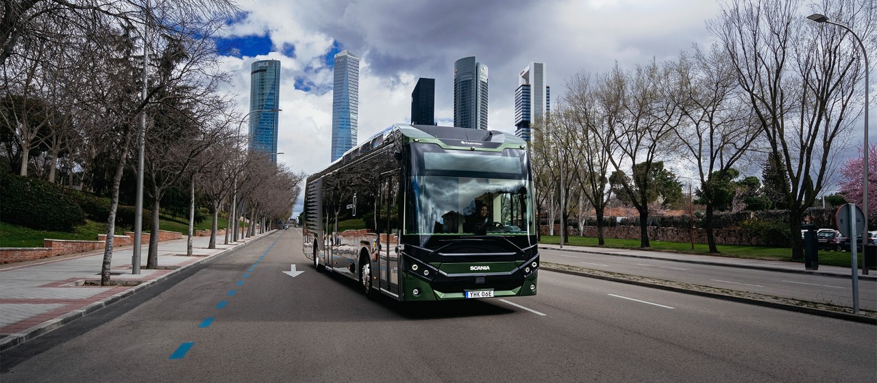 Scania electric bus