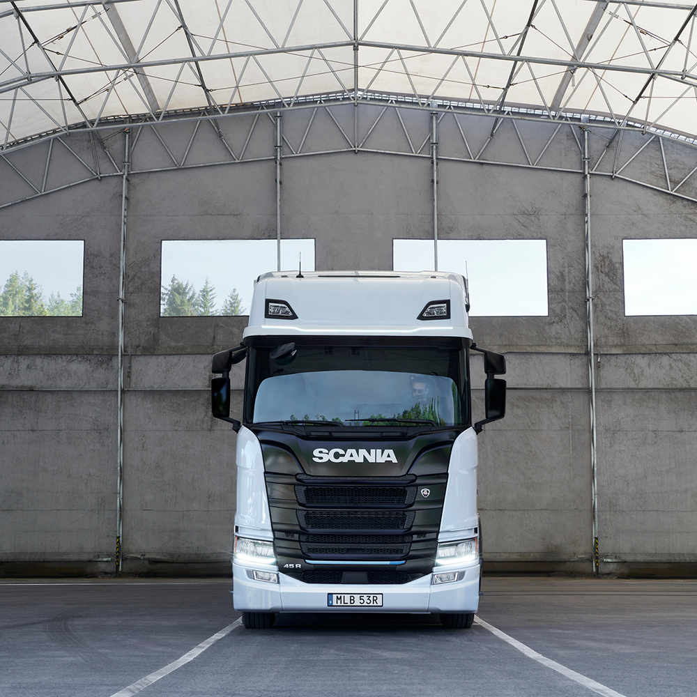 Ellastbil från Scania