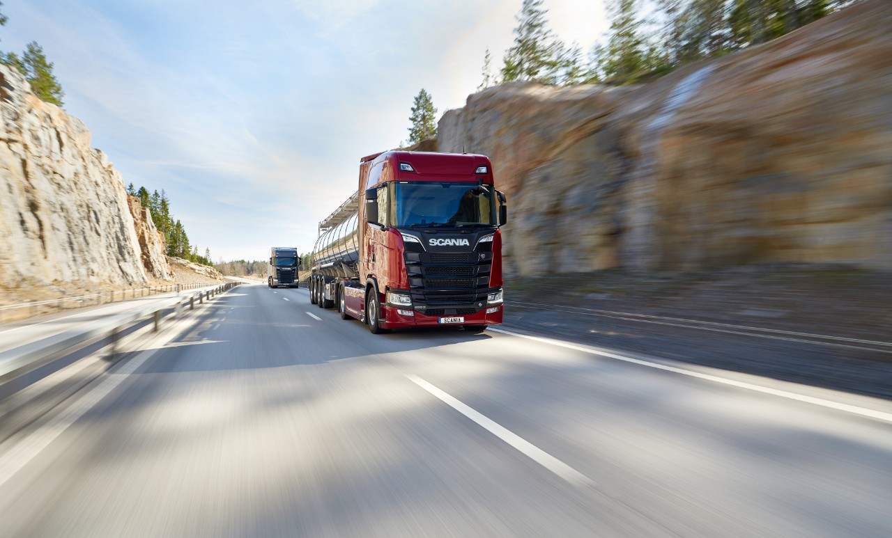 Scanias lösningar för transporter av olja och kemikalier