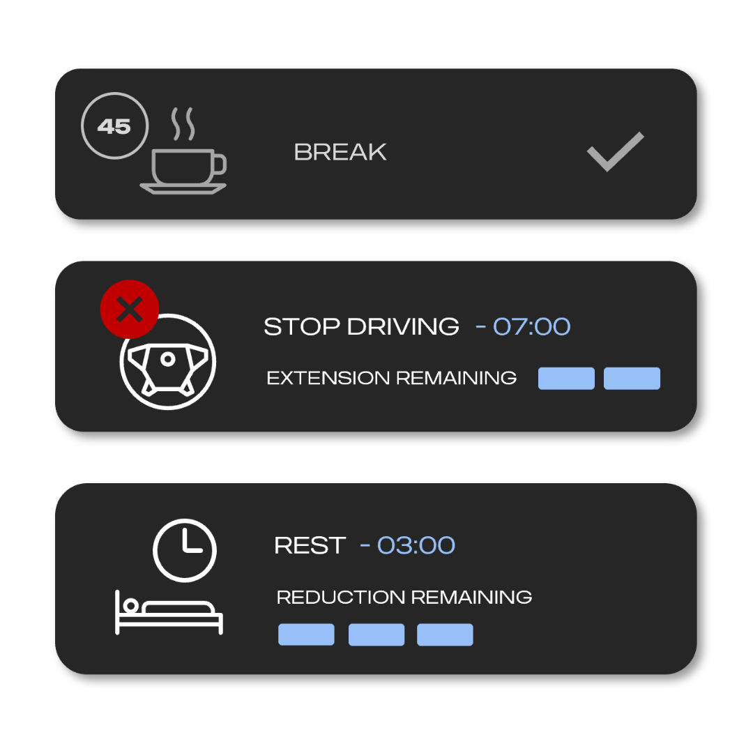 Screenshot of Driver App